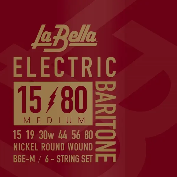 Струны для электрогитары La Bella BGE-M Electric 15-80