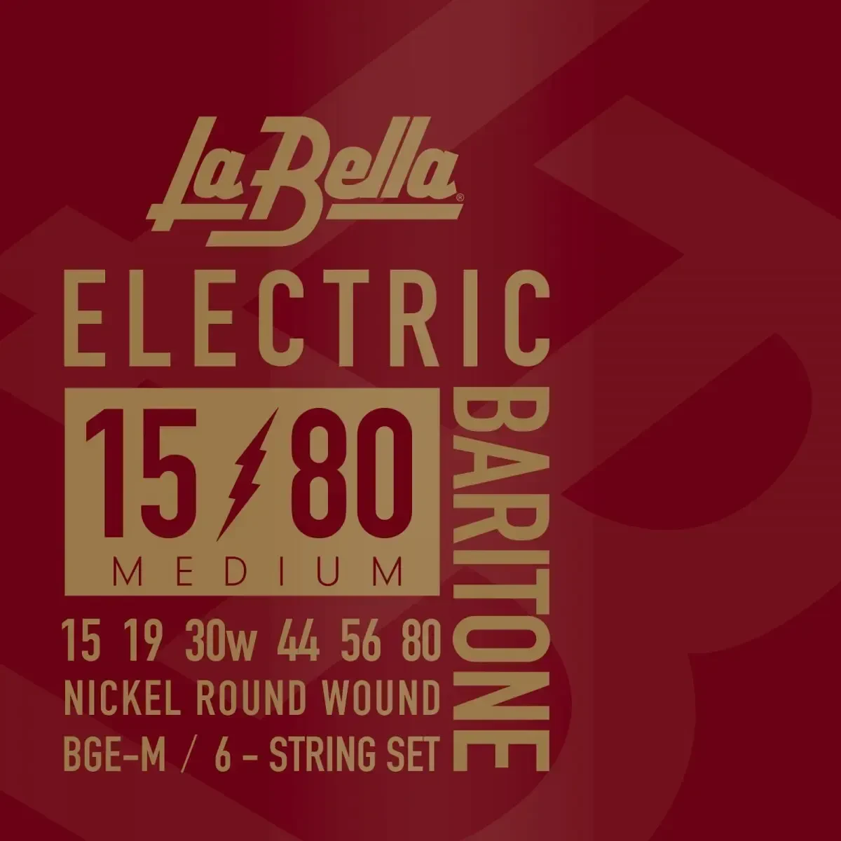 Струны для электрогитары La Bella BGE-M Electric 15-80