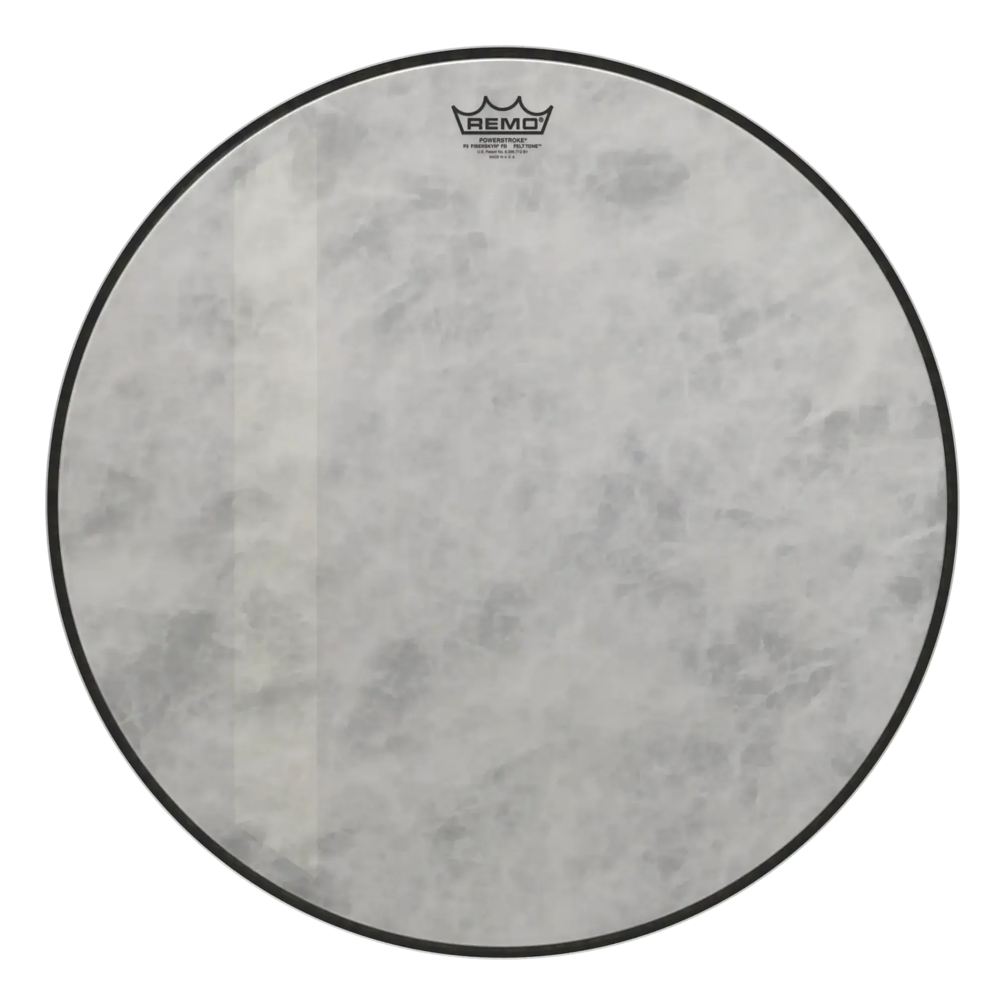 Пластик для барабана Remo 22" Powerstroke P3 Felt Tone Fiberskyn