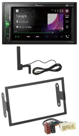 Автомагнитола для Nissan Xterra 2000–2004 Pioneer 2DIN, Bluetooth, DAB, AUX, MP3