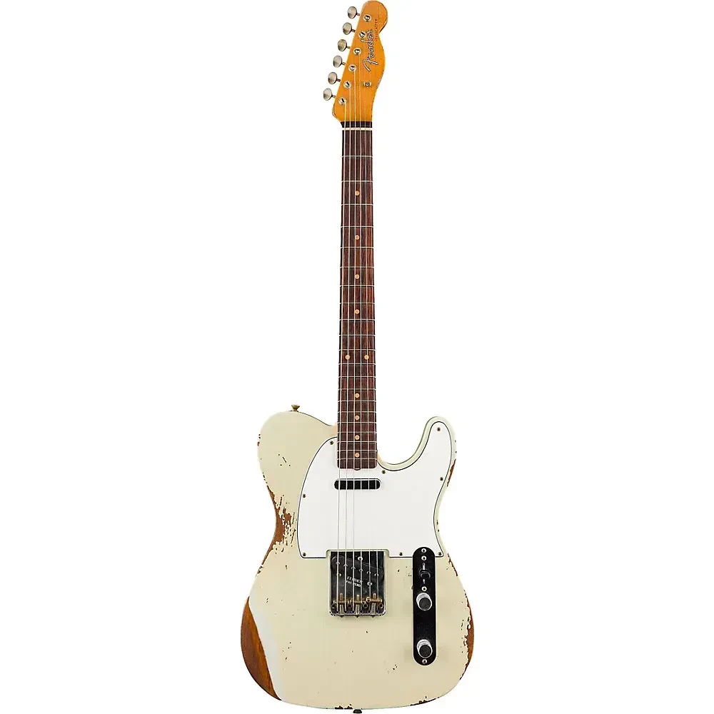 Электрогитара Fender Custom Shop 1961 Telecaster Heavy Relic Guitar Faded Aged Tomatillo Green