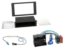 Установочный комплект для автомагнитолы Caraudio24 1-DIN, для Seat Leon (2012–2020), черный (набор)