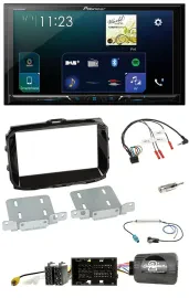 Pioneer Lenkrad Bluetooth USB 2DIN DAB Autoradio für Alfa Giulietta 2014-2021 pi
