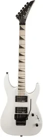 Jackson JS32 Dinky DKA-M Gloss White Cutaway Electric Guitar Floyd Rose - DEMO
