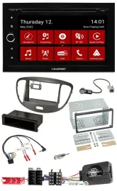 Blaupunkt Lenkrad DVD Bluetooth DAB 2DIN USB Autoradio für Hyundai i10 2009-13 d