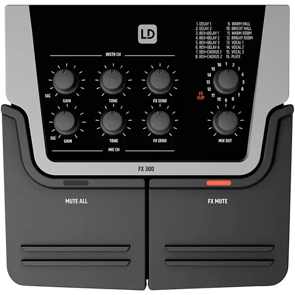 Вокальный процессор LD Systems FX 300 SET с аксессуарами