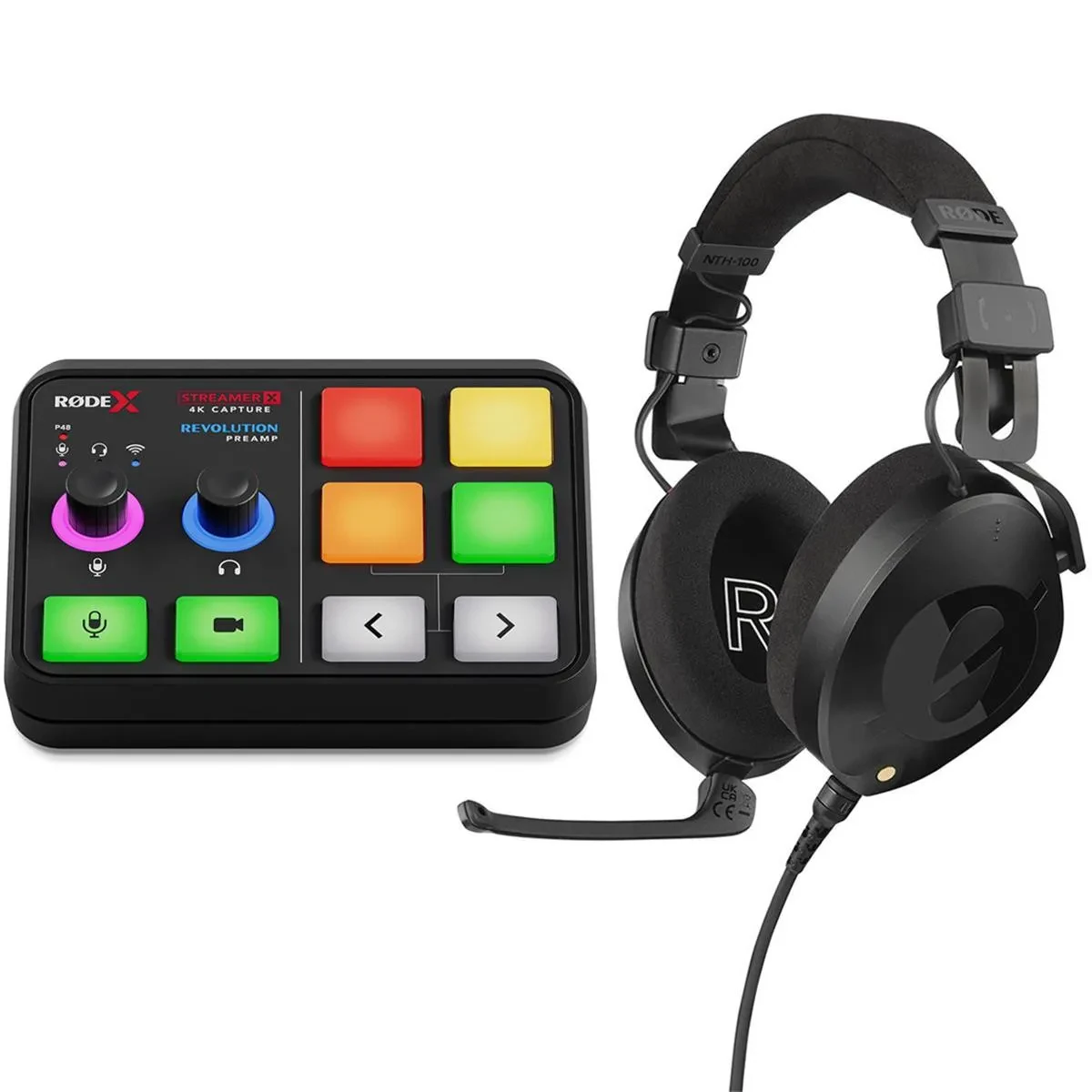 Rode X Streamer X Audio Interface and Video Streaming Console Bundle w/ Rode NTH