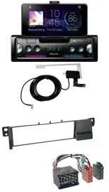 Pioneer DAB Bluetooth MP3 USB Autoradio für BMW 3er E46 (Rundpin, ab 1998)