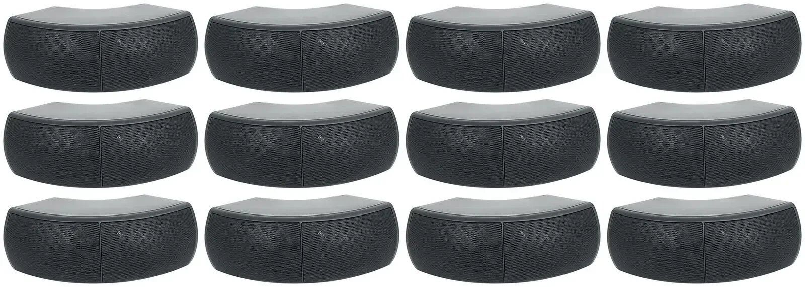 Настенная акустика Rockville WET-D4 Black 4" 50W (12 штук)