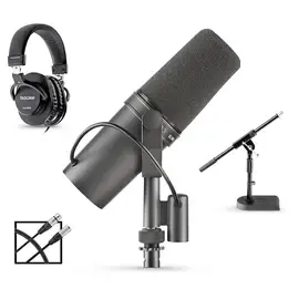 Микрофон для подкаста Shure M7B Mic + TH200X Headphones Podcasting Bundle