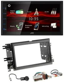 JVC USB Bluetooth MP3 DAB 2DIN Autoradio für Ford Mustang F 150 04-09