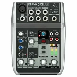 Behringer XENYX Q502USB 5-input Sound Mixer No Power Supply