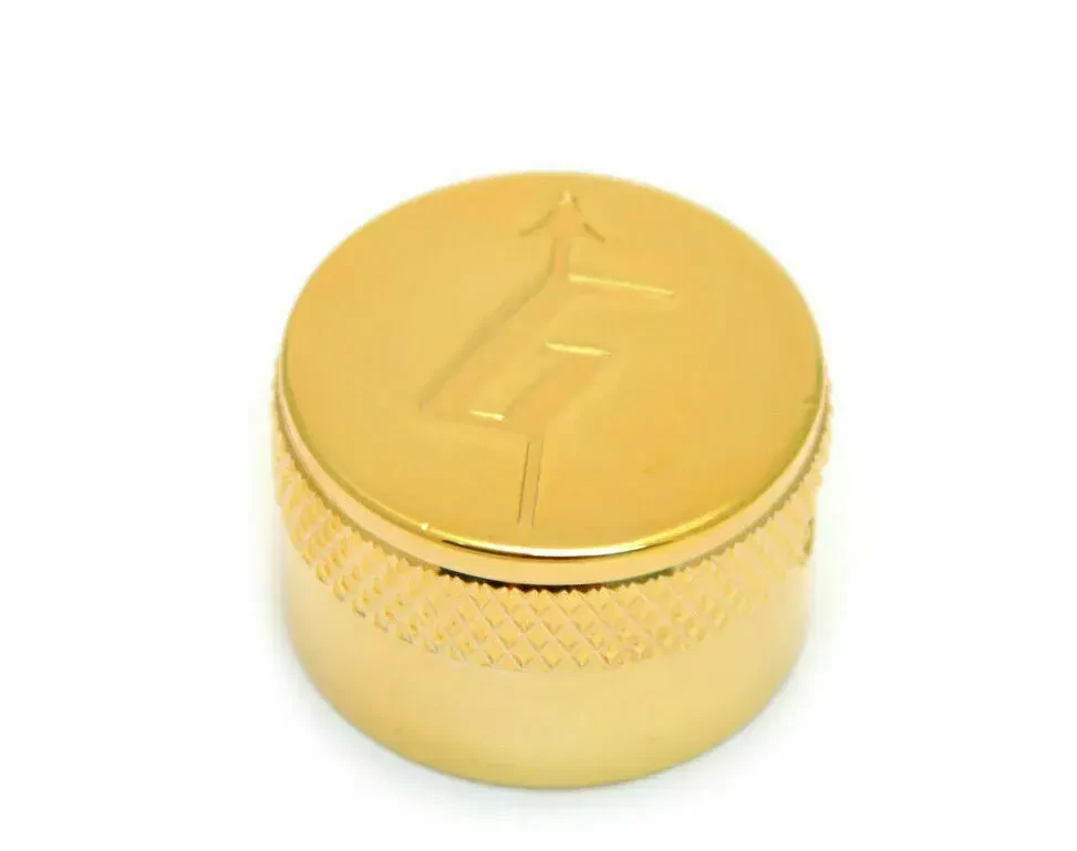 Ручка потенциометра для гитары Gretsch G Logo 0436G Electromatic, золотая, метрическая (Import/Metric)