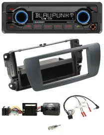 Blaupunkt MP3 Bluetooth USB Lenkrad Autoradio für Seat Ibiza azabacheschwarz