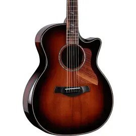 Электроакустическая гитара Taylor Next Generation 814ce Builders Sinker Redwood, Grand Auditorium, Shaded Edgeburst, с кейсом