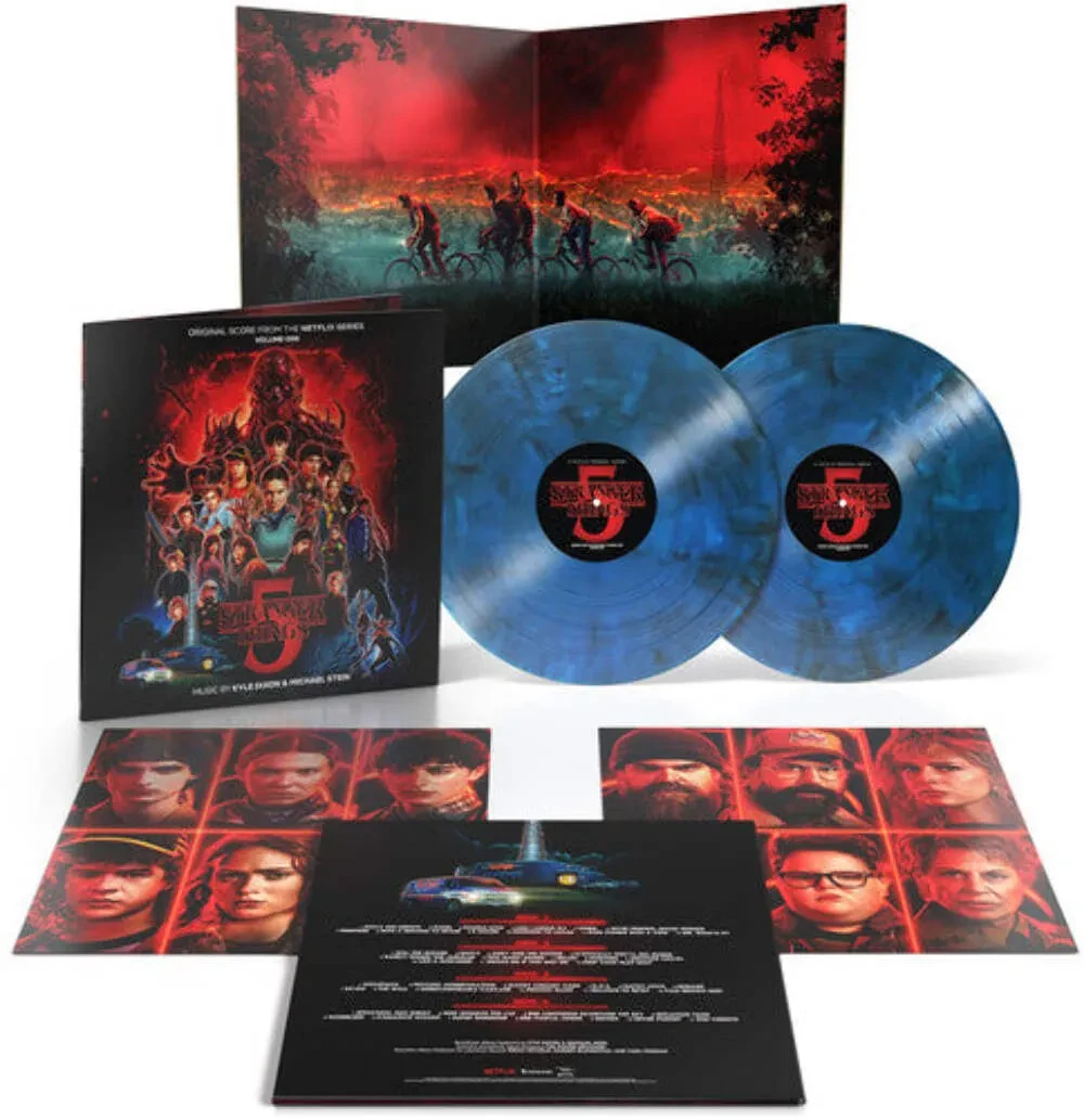 Kyle Dixon and Michael Stein - Stranger Things 5 (Score, Vol 1) [Blue Vinyl]