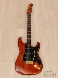 Электрогитара Fender Order Made Stratocaster Walnut Japan 1992 w/ Gold Hardware