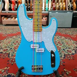 Бас-гитара Oldman Precision bass Blue P-P Russia 2024