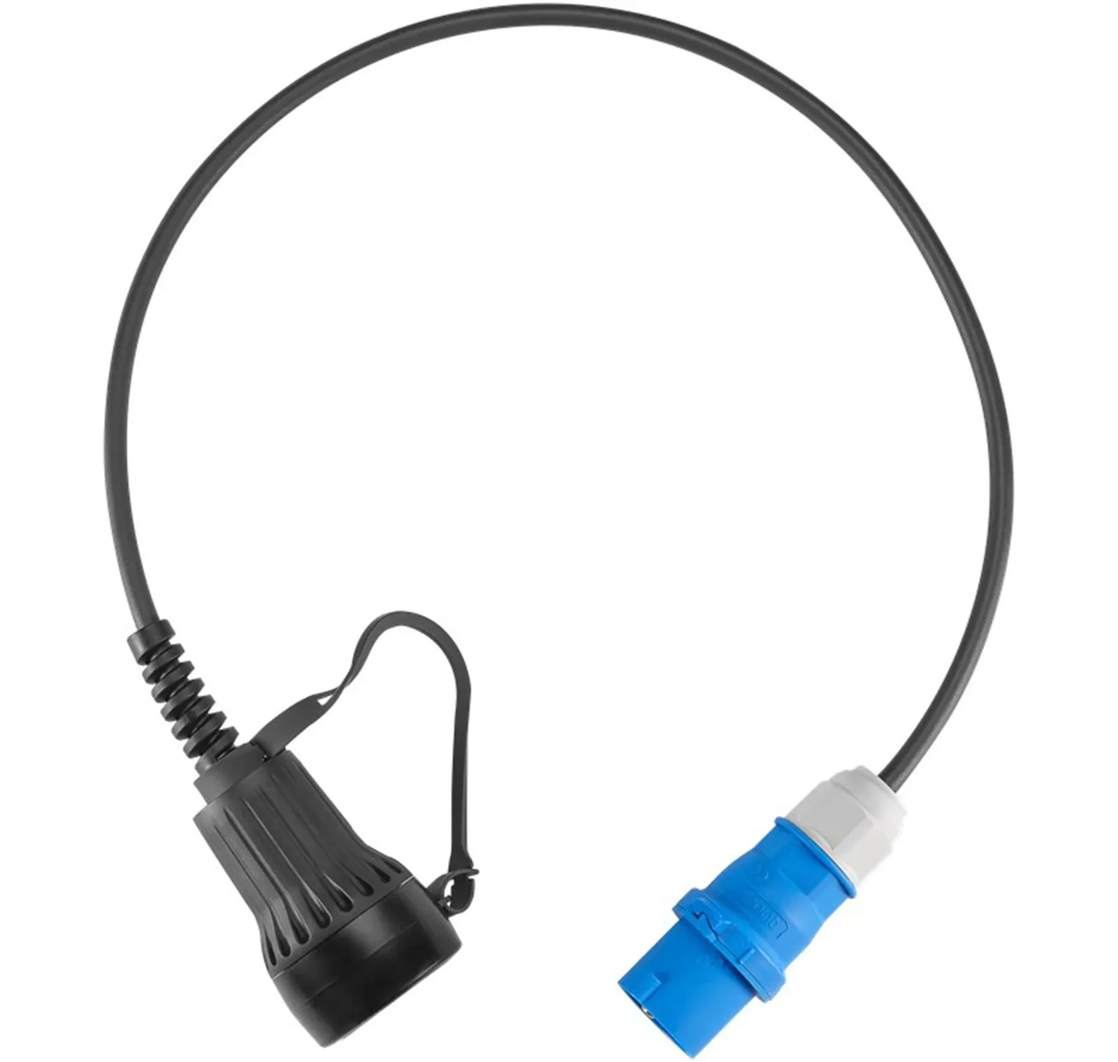 Зарядный адаптер Lapp Mobility CEE-Ladeadapter Universal Typ 2 16 A 1‑фазный до 3,7 кВт 0,96 м черный