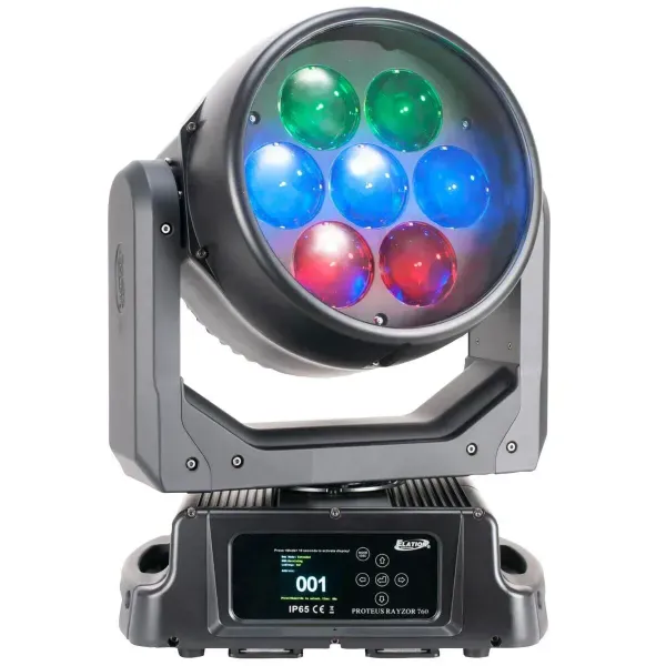 Elation Professional PROTEUS RAYZOR 760 IP65 LED Wash Effects Light Fixture i...