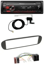 Pioneer 1DIN USB DAB MP3 AUX Autoradio für Fiat Barchetta (ab 1995)