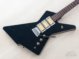 1984 Ibanez Destroyer II DT165 Ikebe Spot Model 1 of 16 Black, Phil Collen