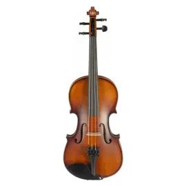 FVN-115 Violine 1/2, Massiv Ahorn, Fichte, Ebenholz, Guarneri, Carbon, Etui