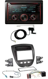 Автомагнитола Pioneer 2-DIN CD/MP3 DAB USB Bluetooth для Toyota Aygo, Peugeot 107, Citroën C1