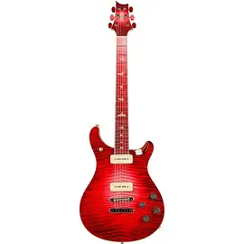 Электрогитара PRS Private Stock McCarty 594 with P90s Curly Maple Top African Ribbon Mahogany Back Stained Curly Maple Fretboard with Pattern Vintage Neck Blood Red Glow