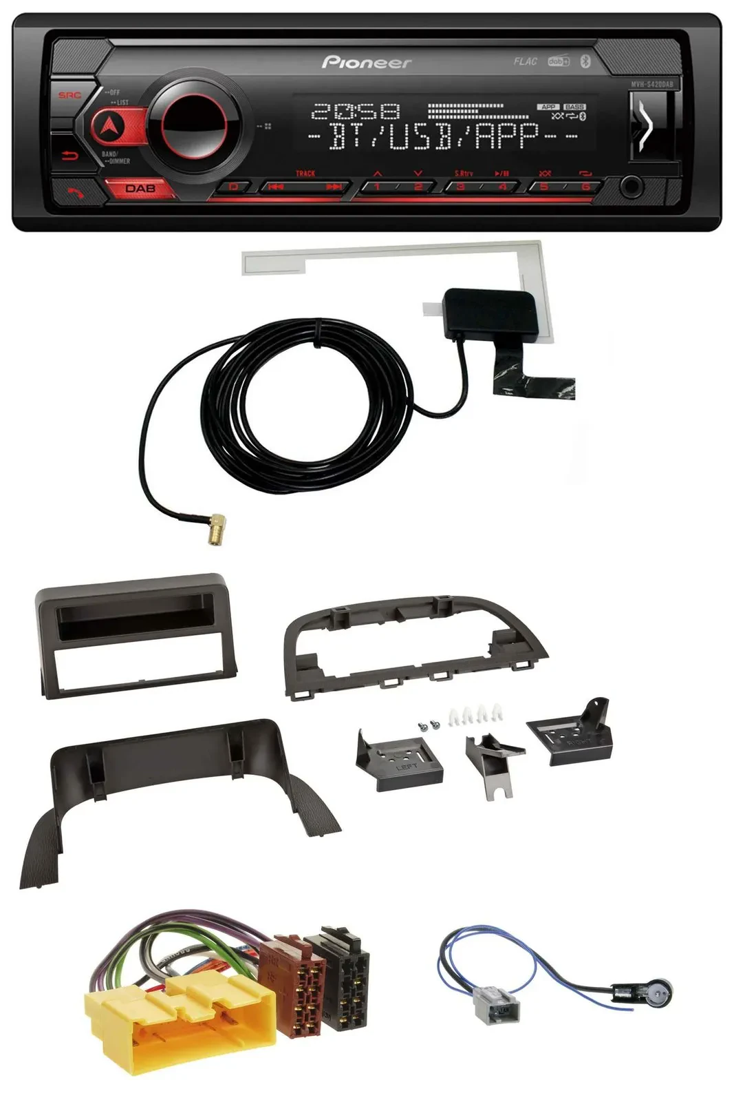 Автомагнитола для Mazda 3 (2013–2019) Pioneer DAB, USB, MP3, Bluetooth