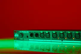 American DJ D4 Branch RM Single Rack 4-Way DMX Distributor/Booster w/XLR IO Jack