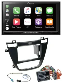 Pioneer 2DIN MP3 USB DAB DVD Bluetooth Autoradio für Opel Insignia 08-13 schwarz