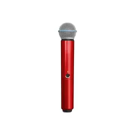Передатчик для радиосистем Shure WA713 Color Handle Only for BLX with SM58/BETA58A Transmitter, Red
