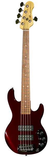 Бас-гитара G&L CLF Research L-2500 Series 750 Ruby Red Metallic