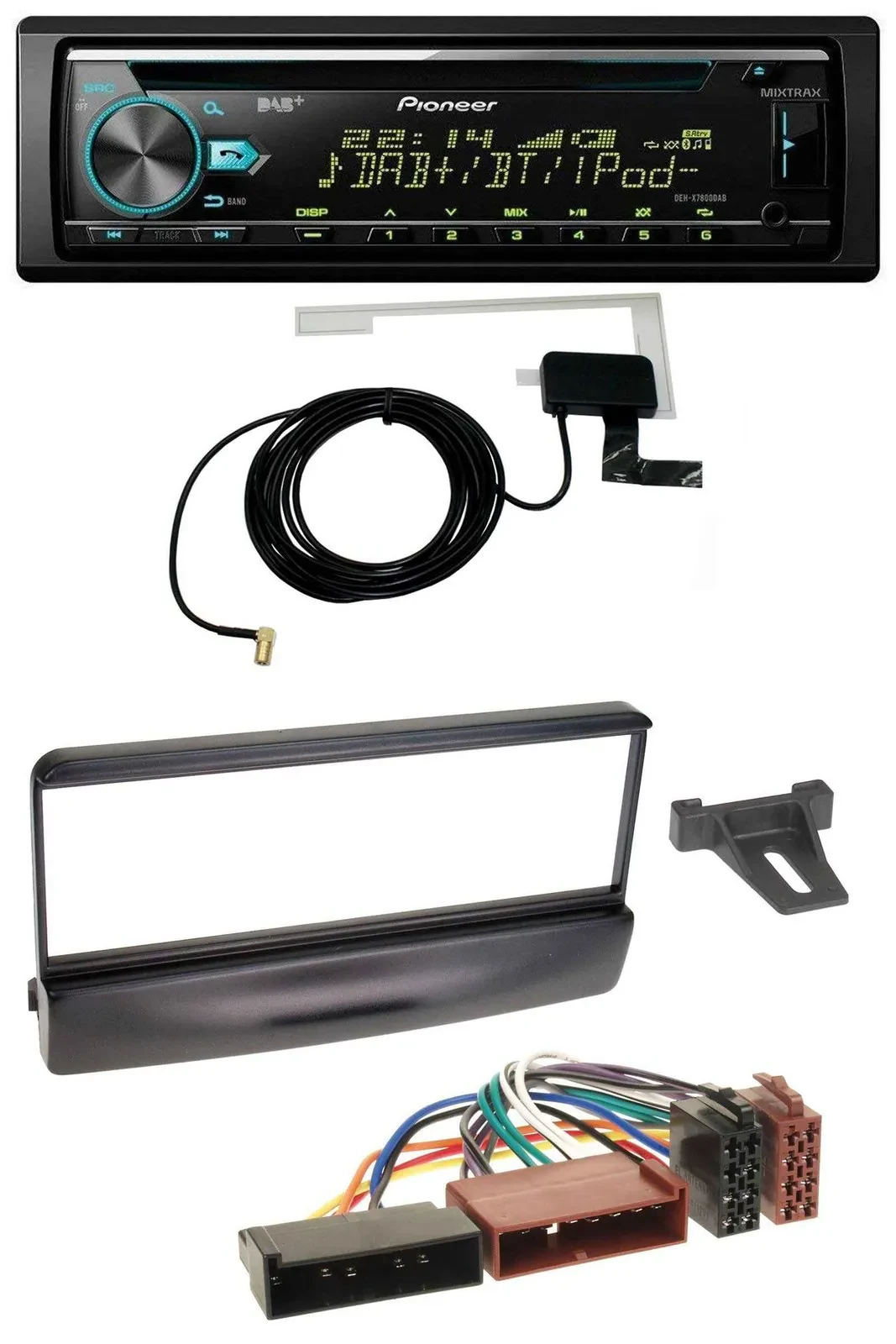 Pioneer MP3 AUX CD USB DAB Autoradio für Ford Cougar Escort Fiesta Focus 95-04 s