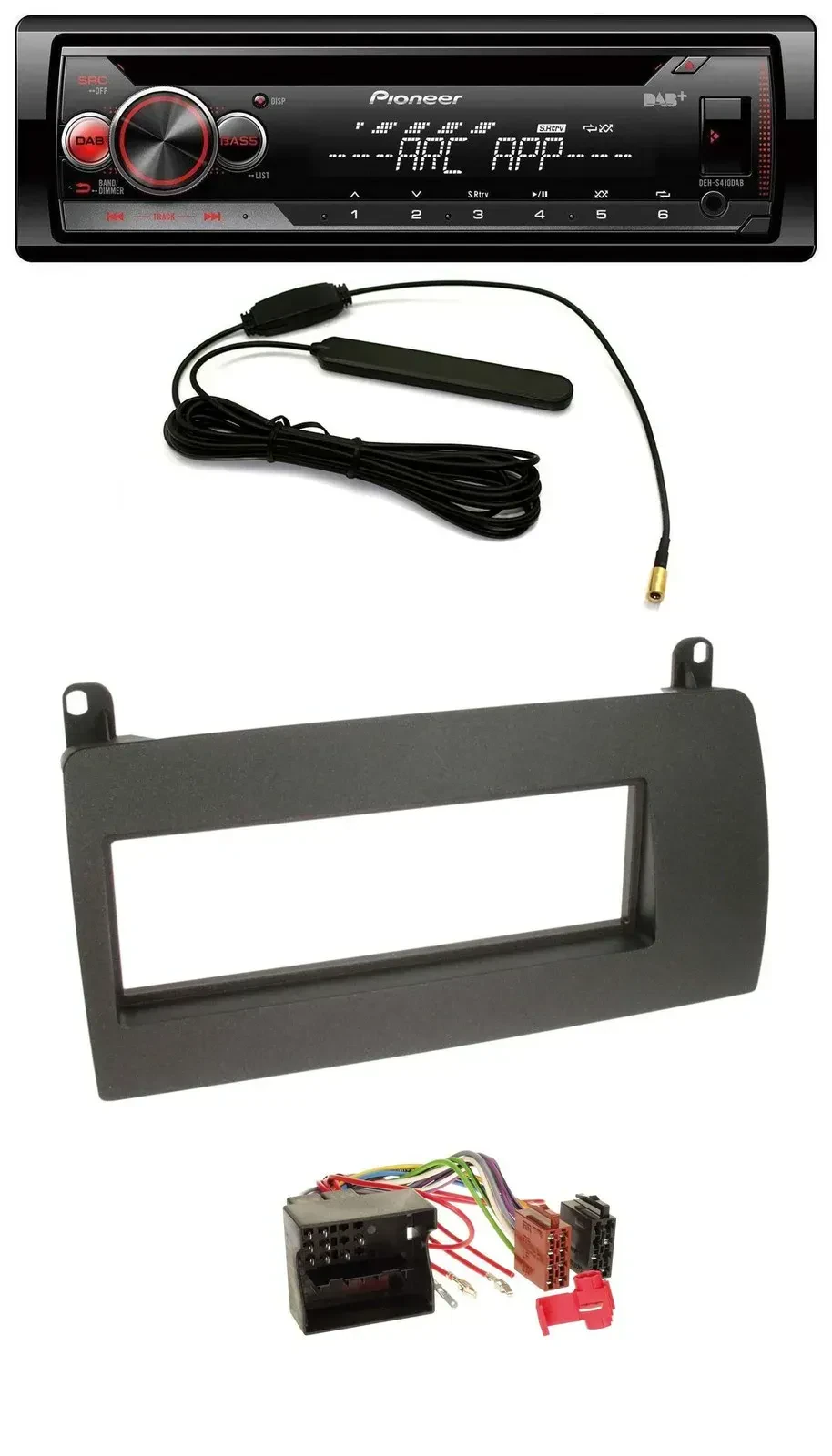 Автомагнитола Pioneer CD/USB/AUX/DAB, MP3 для Rover 75 (2002–2005)