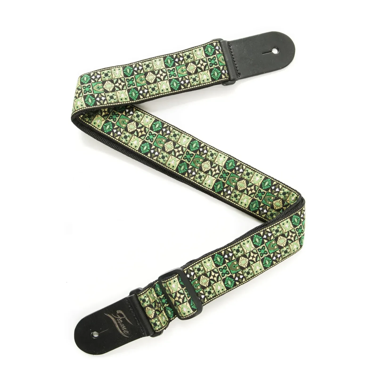 Ремень для гитары Fame Audio GIT0043649-000 Mosaic Nylon Green