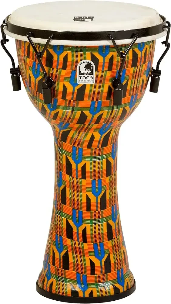 Джембе Toca 10" Freestyle Kente Cloth