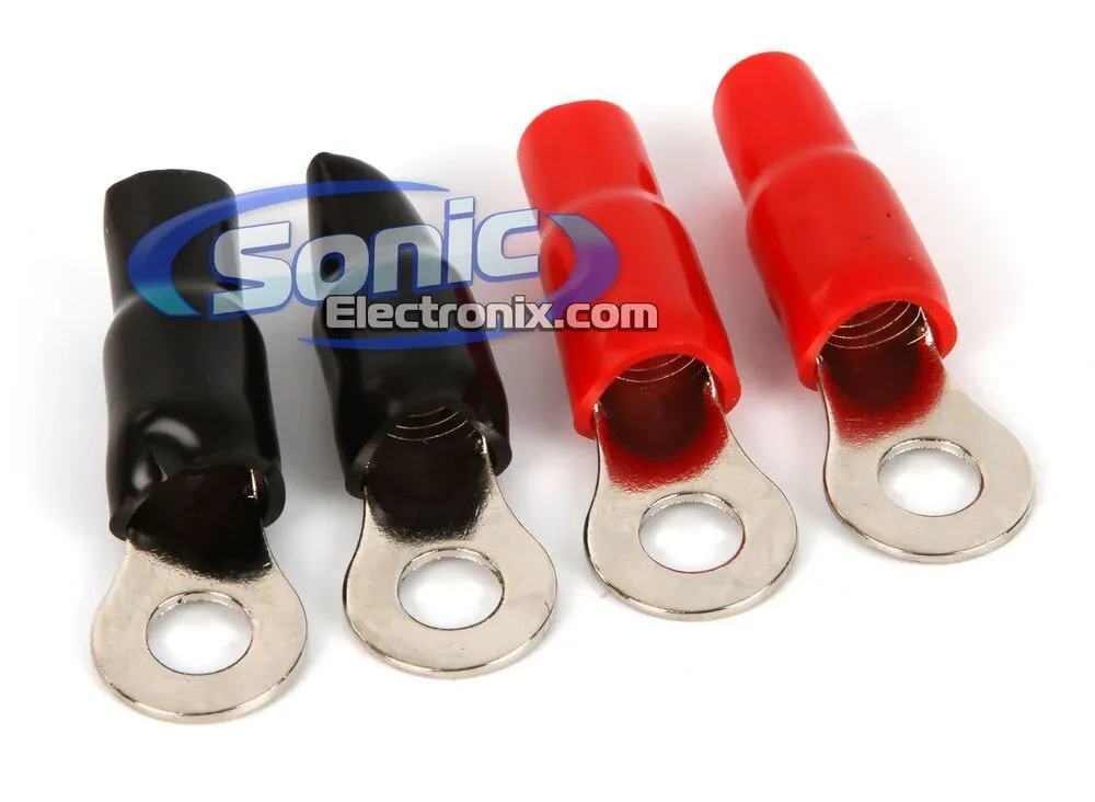 Stinger SPT5104 PRO Ring Terminals 4 Gauge Input to 5/16" Ring
