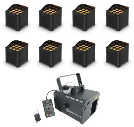 Комплект светового оборудования Chauvet DJ Freedom Par Q9 + ROCKHAZE 700 V2