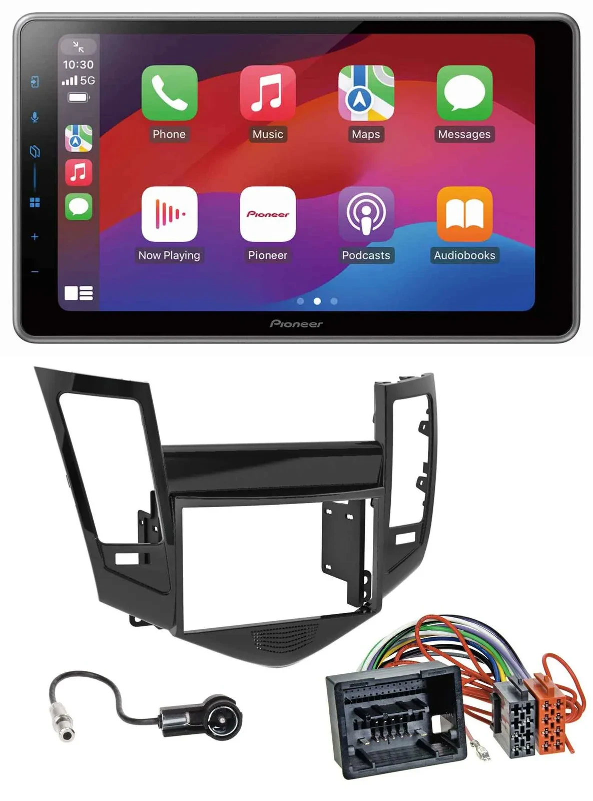 Pioneer MP3 USB DAB Bluetooth 2DIN Autoradio für Chevrolet Cruze ab 2009