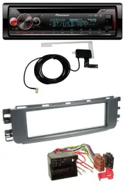 Автомагнитола для Smart ForFour (454, 2004–2006) Pioneer DAB CD MP3 USB Bluetooth