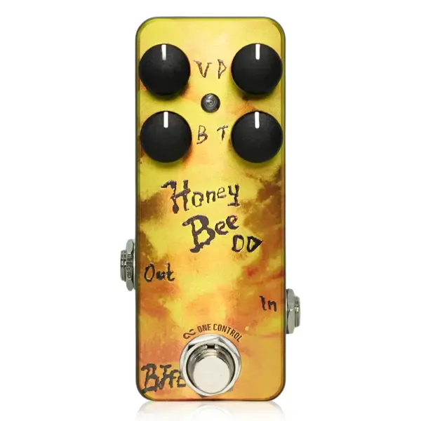 Педаль эффектов для электрогитары One Control OC-HBOD4K-M-S Honey Bee OD 4K Mini Standard Effects Pedal