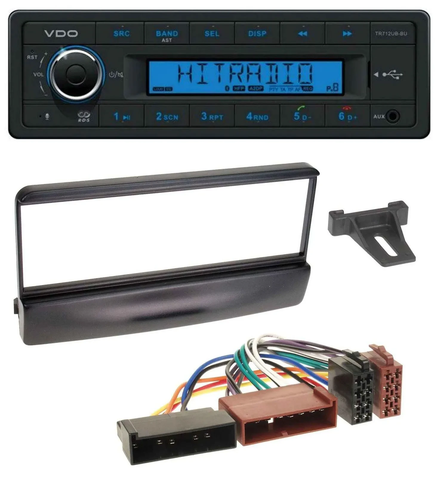 VDO Bluetooth AUX USB MP3 Autoradio für Ford Cougar Escort Fiesta Focus 95-04 sc