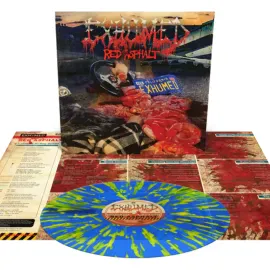 Exhumed - Red Asphalt [Indie-Exclusive Royal Blue Splatter] NEW Vinyl