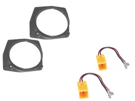 Lautsprechereinbauset für Fiat Punto (ab 1993) - 130 mm hinten