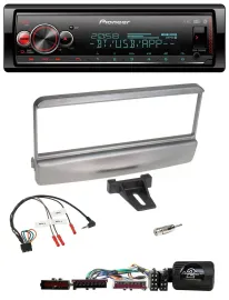 Pioneer Bluetooth USB Lenkrad DAB Autoradio für Ford Escort Focus silber