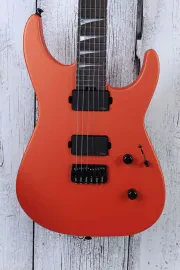 Jackson American Series Soloist SL2 HT Electric Guitar Satin Lambo Orange w Case