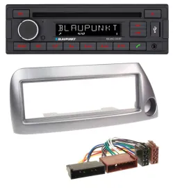 Blaupunkt MP3 USB CD Bluetooth AUX Autoradio für Ford Ka bis 2008 silber-metalli