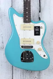 Fender Player II Series Player II Jazzmaster Electric Guitar Aquatone Blue